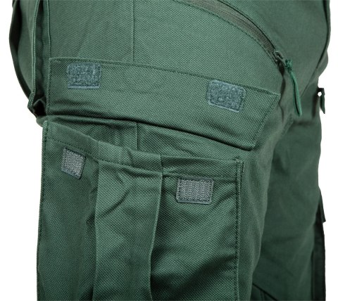 Spodnie robocze OUTDOOR, typu jogger, zielone, rozmiar XXL