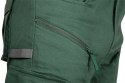 Spodnie robocze OUTDOOR, typu jogger, zielone, rozmiar XS