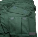 Spodnie robocze OUTDOOR, typu jogger, zielone, rozmiar XS