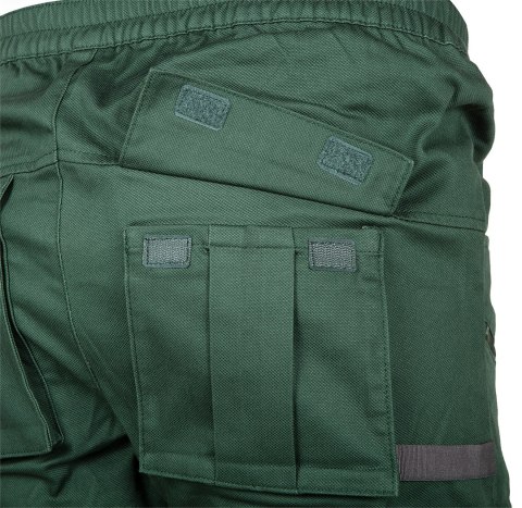 Spodnie robocze OUTDOOR, typu jogger, zielone, rozmiar S