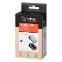 AGRA lampka podszafkowa LED 2,5W, 80lm, 4000K, czarna