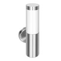 EDERA oprawa ogrodowa, E27, max. 15W, IP44, stal nierdzewna
