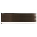 Opaski zaciskowe ogrodowe 2.5 x 200 mm, 50 szt., brązowe