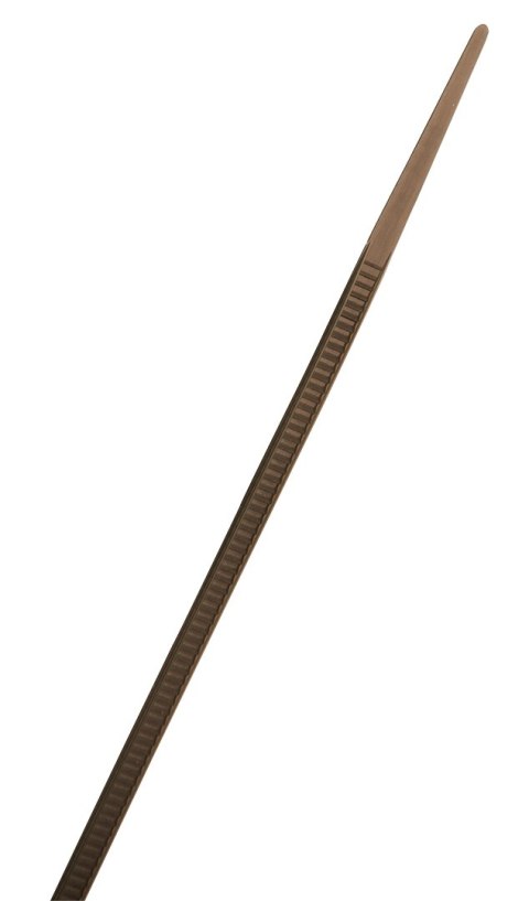 Opaski zaciskowe ogrodowe 2.5 x 200 mm, 50 szt., brązowe