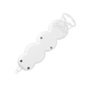 Przedłużacz 3x2P+Z,1,4m, 3x1mm?, biały
