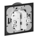 Gniazdo podwójne p/t 2x2P+Z Luna, 16A, 250V, PT-6LR, czarny/złoty
