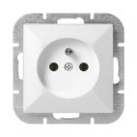 Gniazdo pojedyncze p/t 2P+Z Pearl, 16A, 250V, PT-16P, biały