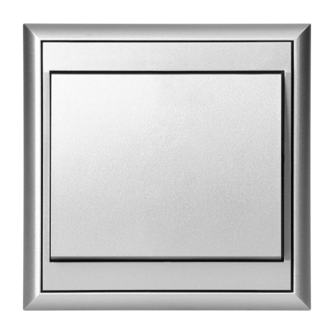 Łącznik p/t jednobiegunowy Luna, 10A, 250V, WP-1L, srebrny