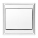 Łącznik p/t schodowy Luna, 10A, 250V, WP-5L, biały