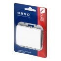 Łącznik p/t schodowy Onyx, 10A, 250V, WP-5O, biały