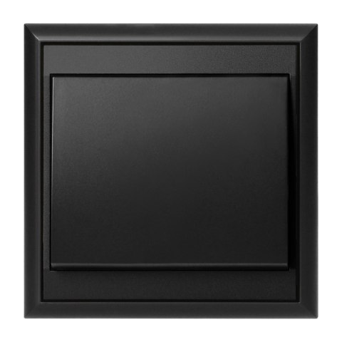 Przycisk dzwonek p/t Luna, 10A, 250V, WP-6/7L, czarny