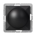 Ściemniacz obrotowy LED Pearl, 230V, 50Hz, Pmin:3W, Pmax:35W, SO-1P/LED, czarny