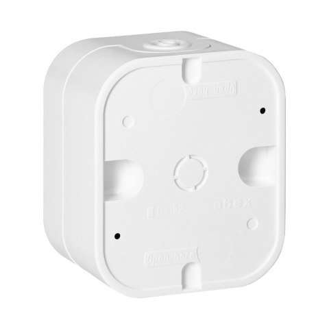 Przycisk n/t dzwonek B2, 10A, 250V, IP54, WNT-6/7B2, biały