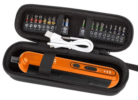 Wkrętak akumulatorowy 4V, Li-Ion, USB-C