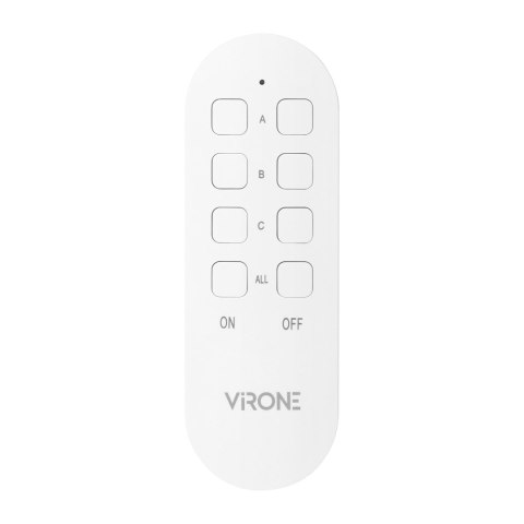 Zestaw bezprzewodowych gniazd MINI Schuko, sterowanych pilotem 2+1, 2300W