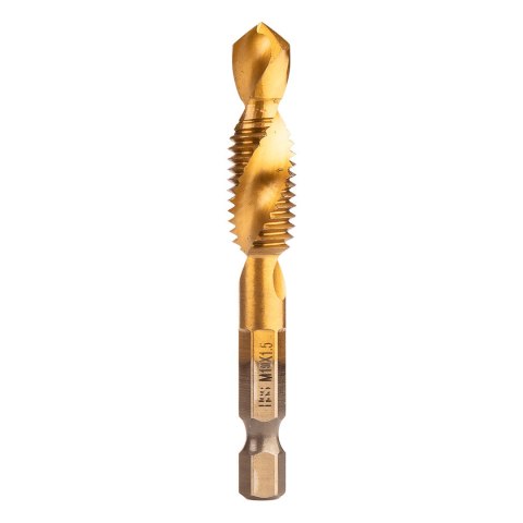 Wiertło gwintujące HSS TiN, M10 x 1.5 mm, Hex