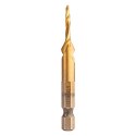 Wiertło gwintujące HSS TiN, M3 x 0.5 mm, Hex