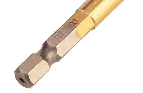 Wiertło gwintujące HSS TiN, M6 x 1 mm, Hex