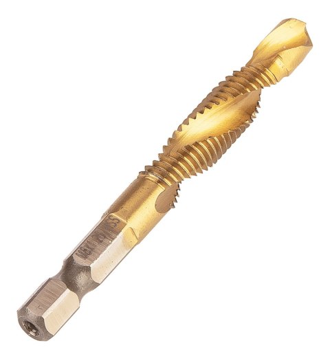 Wiertło gwintujące HSS TiN, M8 x 1.25 mm, Hex