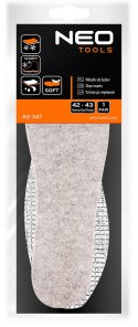 Wkładki do butów thermal comfort, rozmiar 42-43