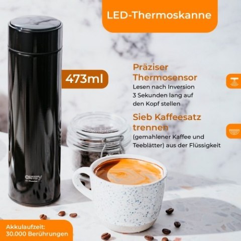 CR 4507bk Termos led 473ml czarny