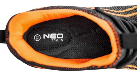 Półbuty robocze S1 SR Neo Air, stalowy podnosek, pomarańczowe, rozmiar 41