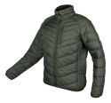 Kurtka Mix&Match, pikowana, puchowa, lekka, oliwkowo-czarna, rozmiar XL