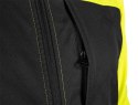 Kurtka robocza ostrzegawcza Softshell, żółto-czarna, rozmiar XL