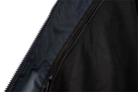 Kurtka robocza ostrzegawcza Softshell, żółto-czarna, rozmiar XL