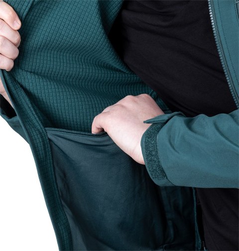 Kurtka Mix&Match, 4-way stretch, zielona, rozmiar M