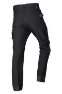 Spodnie robocze Mix&Match, 4 way stretch, czarno-zielone, rozmiar M