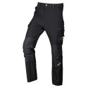 Spodnie robocze Mix&Match, 4 way stretch, czarno-zielone, rozmiar S