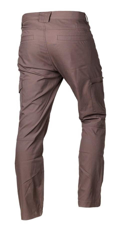 Spodnie robocze Mix&Match, stretch, brązowe, rozmiar XL