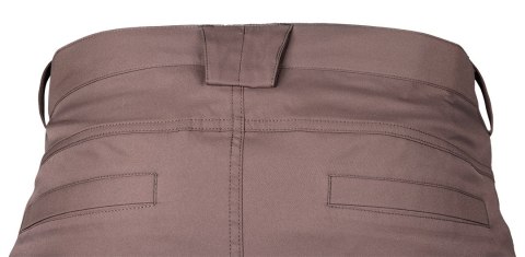 Spodnie robocze Mix&Match, stretch, brązowe, rozmiar XXL
