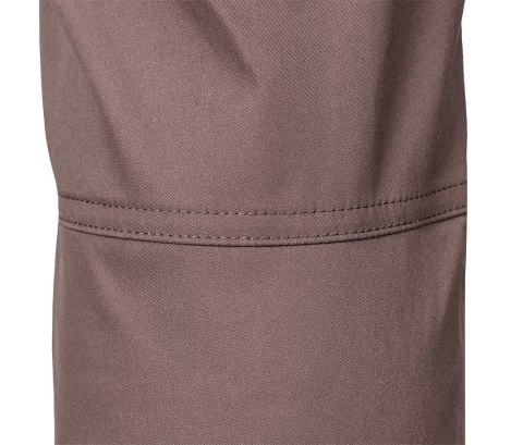 Spodnie robocze Mix&Match, stretch, brązowe, rozmiar XXXL