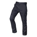 Spodnie robocze Mix&Match, stretch, czarne, rozmiar L