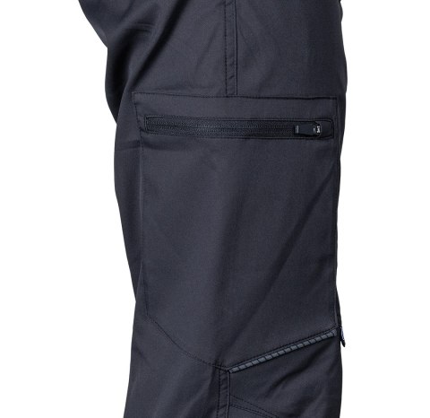 Spodnie robocze Mix&Match, stretch, czarne, rozmiar L