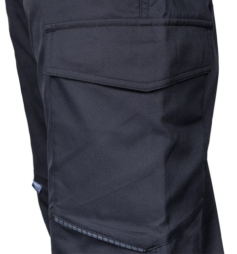 Spodnie robocze Mix&Match, stretch, czarne, rozmiar L