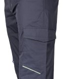 Spodnie robocze Mix&Match, stretch, szare, rozmiar XXL