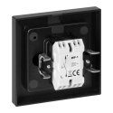 Łącznik p/t jednobiegunowy Malta, 10A, 250V, WP-1M, czarny mat
