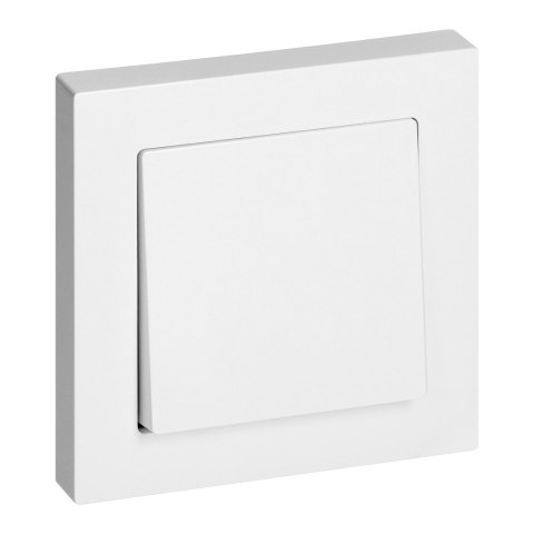 Łącznik p/t schodowy Malta, 10A, 250V, WP-5M, biały