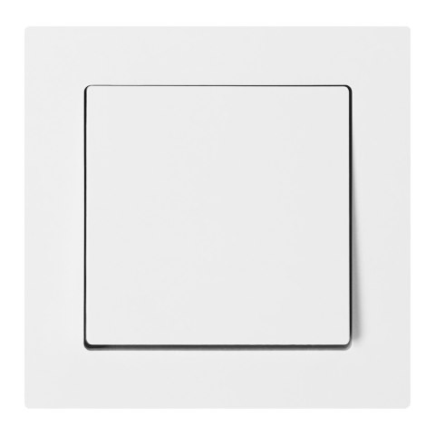 Przycisk dzwonek p/t Malta, 10A, 250V, WP-6/7M, biały