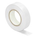 Taśma izolacyjna biała, uniepalniona, szerokość 19mm, grubość 0,13mm, długość 20m