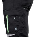 Spodnie robocze Mix&Match, czarne, rozmiar XL