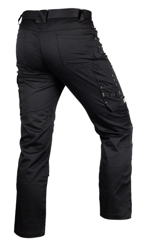 Spodnie robocze Mix&Match, czarne, rozmiar XXL