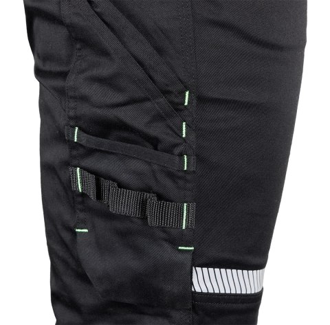 Spodnie robocze Mix&Match, czarne, rozmiar XXL