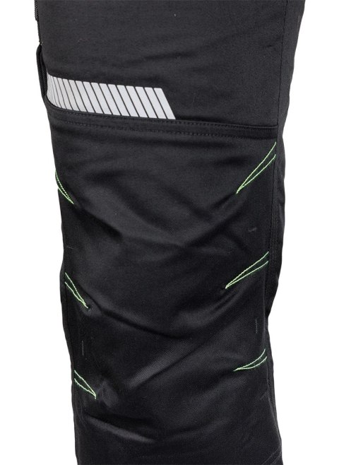 Spodnie robocze Mix&Match, czarne, rozmiar XXL