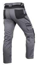 Spodnie robocze Mix&Match, szaro-czarne, rozmiar XL