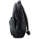 Plecak Szkolny Miejski Przegroda Środkowa SH Czarny 38cm 20L