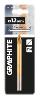Wiertło uniwersalne TiN, 12 mm